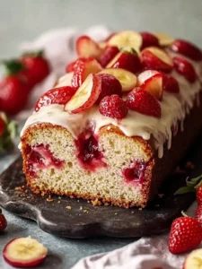 Erdbeer-Bananenbrot: Fruchtiges Backvergnügen
