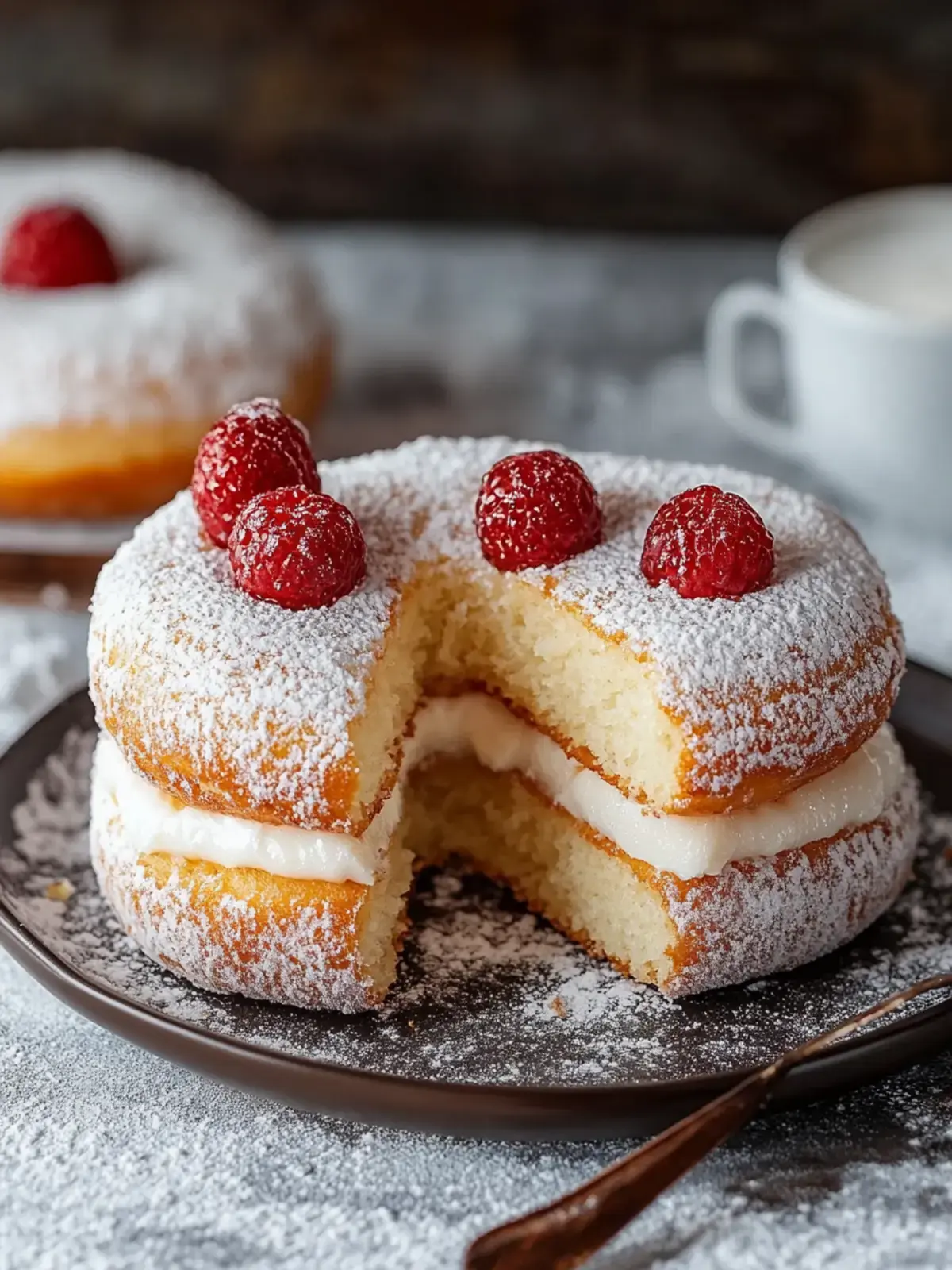 Erdbeer-Raffaello-Torte mit alkoholfreiem Bier