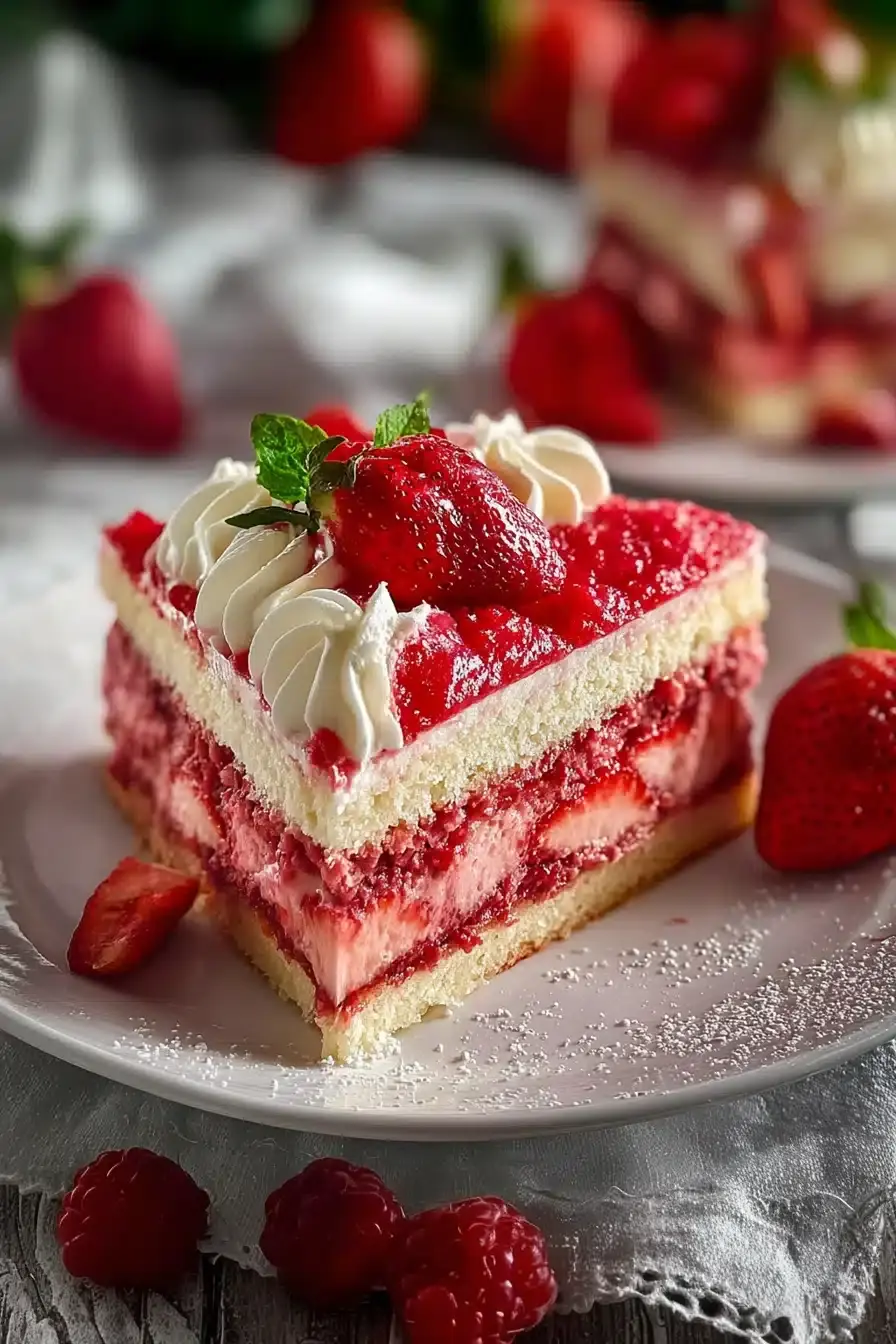 Erdbeerkuchen Rezept