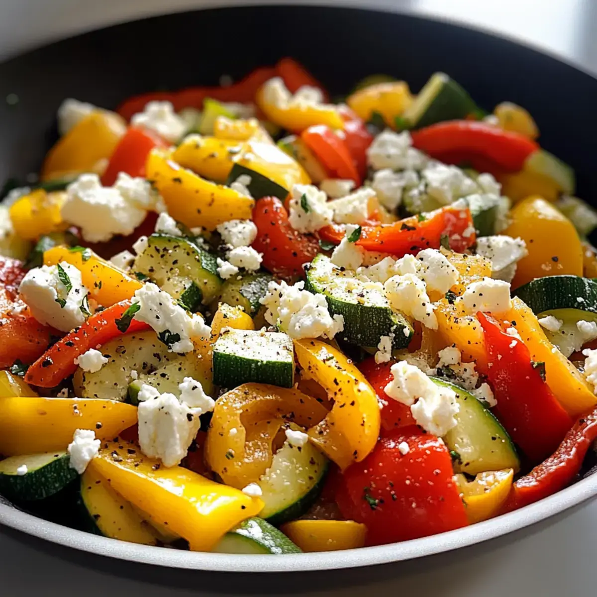 Feta Gemüsepfanne