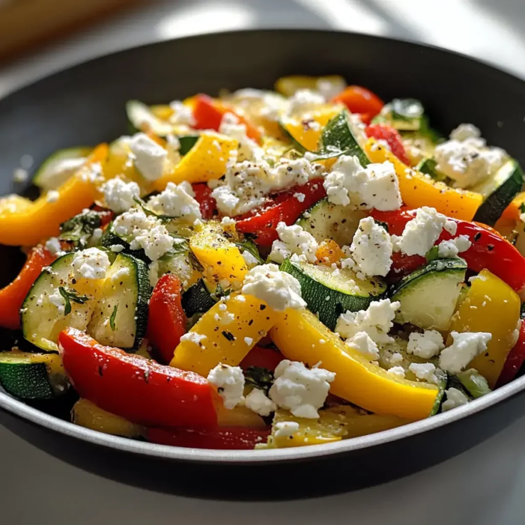 Feta Gemüsepfanne
