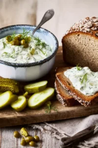 Cremiger Gewürzgurken Dip