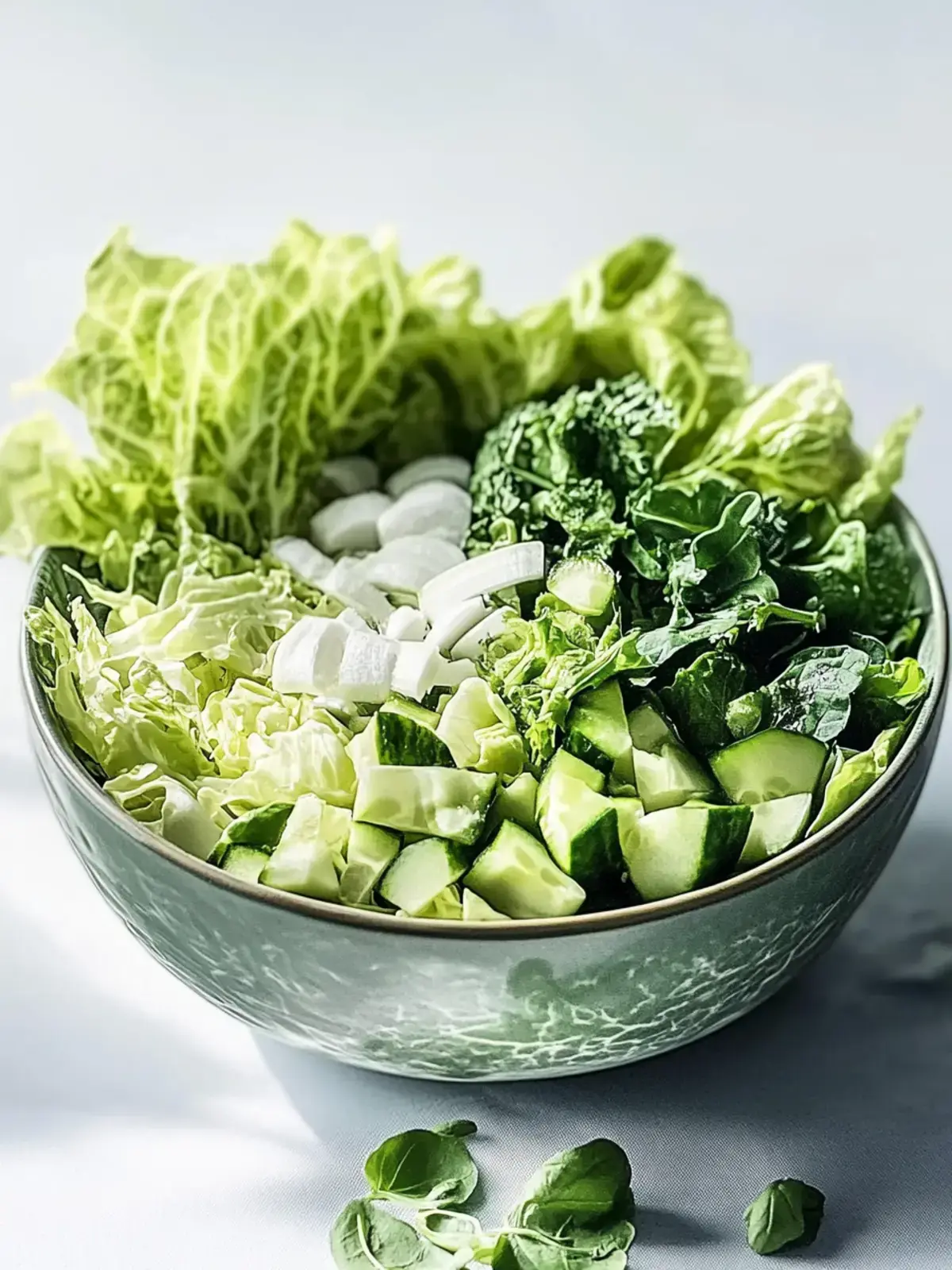 Grüner Göttin Salat
