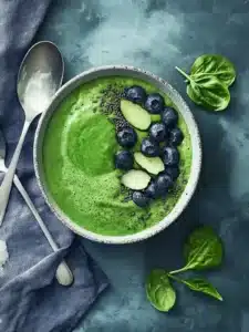 Grüner Smoothie Schüssel: Energiergeladen und cremig lecker