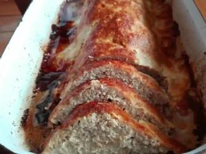 Klassischer Hausgemachter Hackbraten