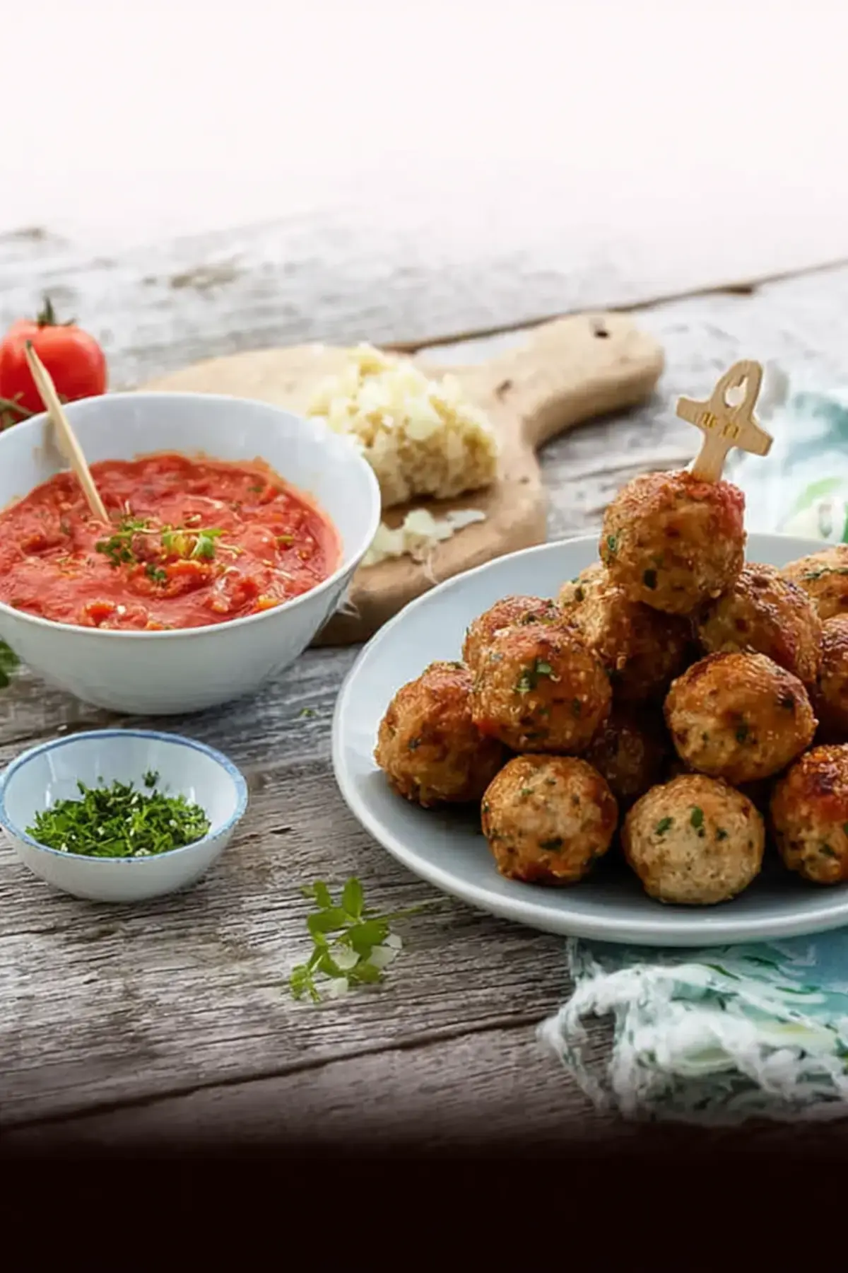Hackbällchen in Tomatensoße