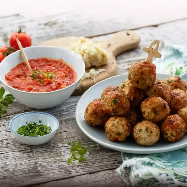Hackbällchen in Tomatensoße