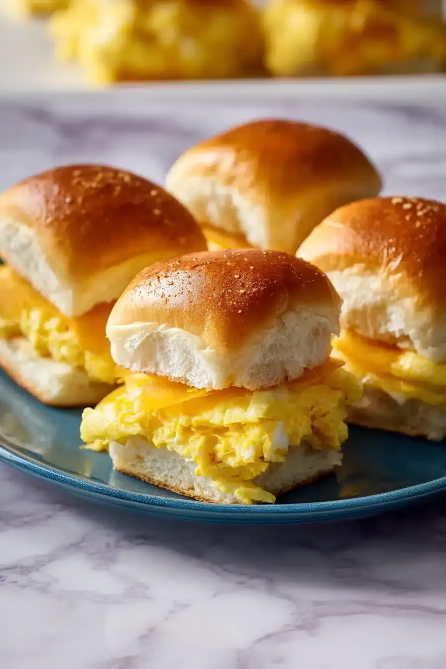 Hawaii-Sliders Frühstück