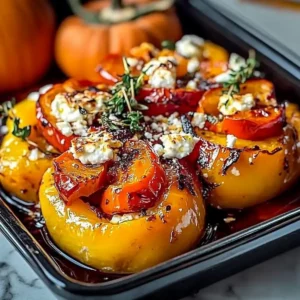 Hokkaido Kürbis mit Feta