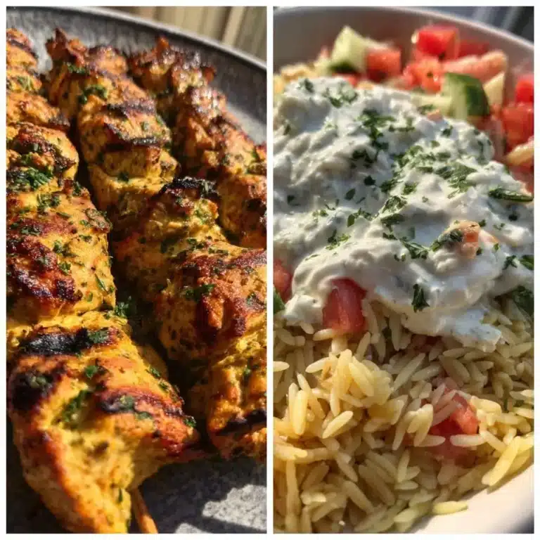 Hähnchen Souvlaki Rezept