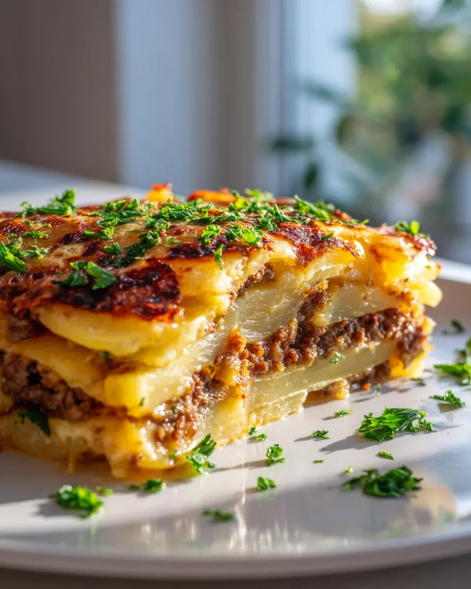 Kartoffelauflauf mit Hack