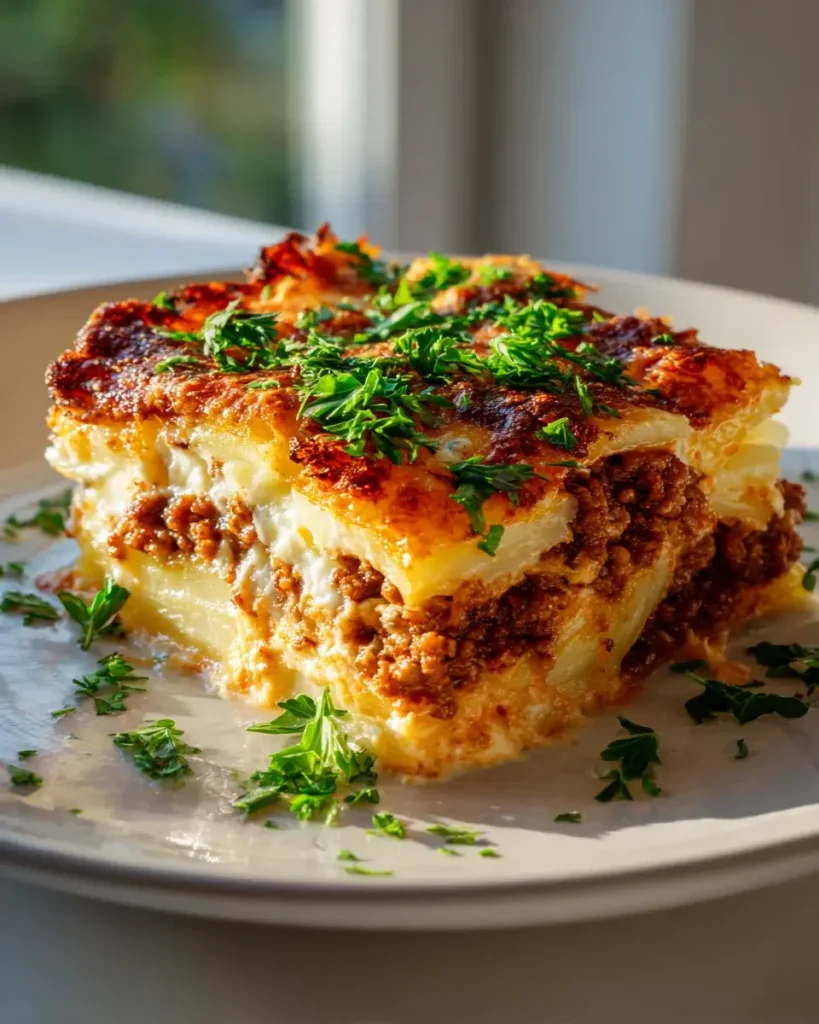 Kartoffelauflauf mit Hack