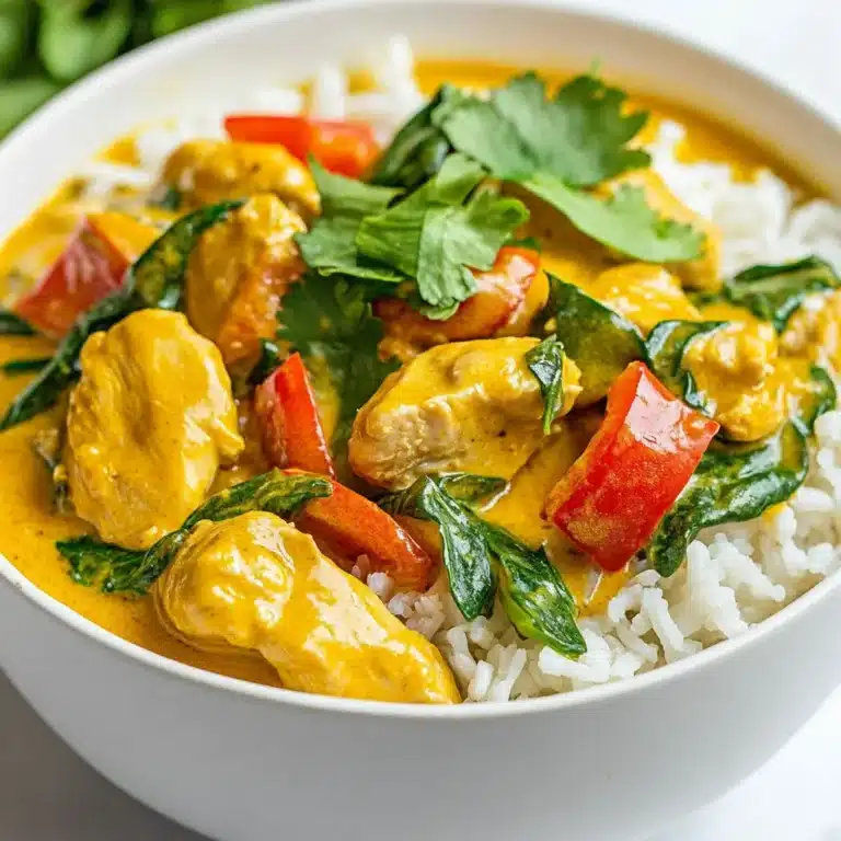 Keto Curry Hähnchen