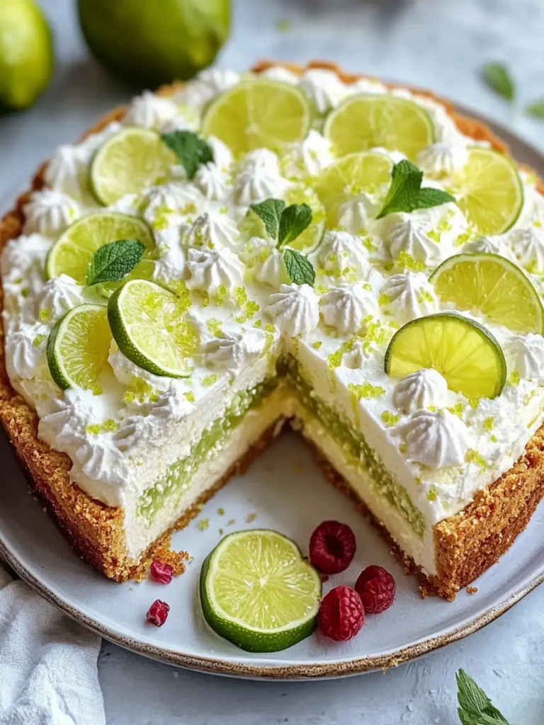 Key Lime Käsekuchen