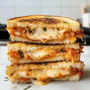 Kimchi-Grilled Cheese Sandwich