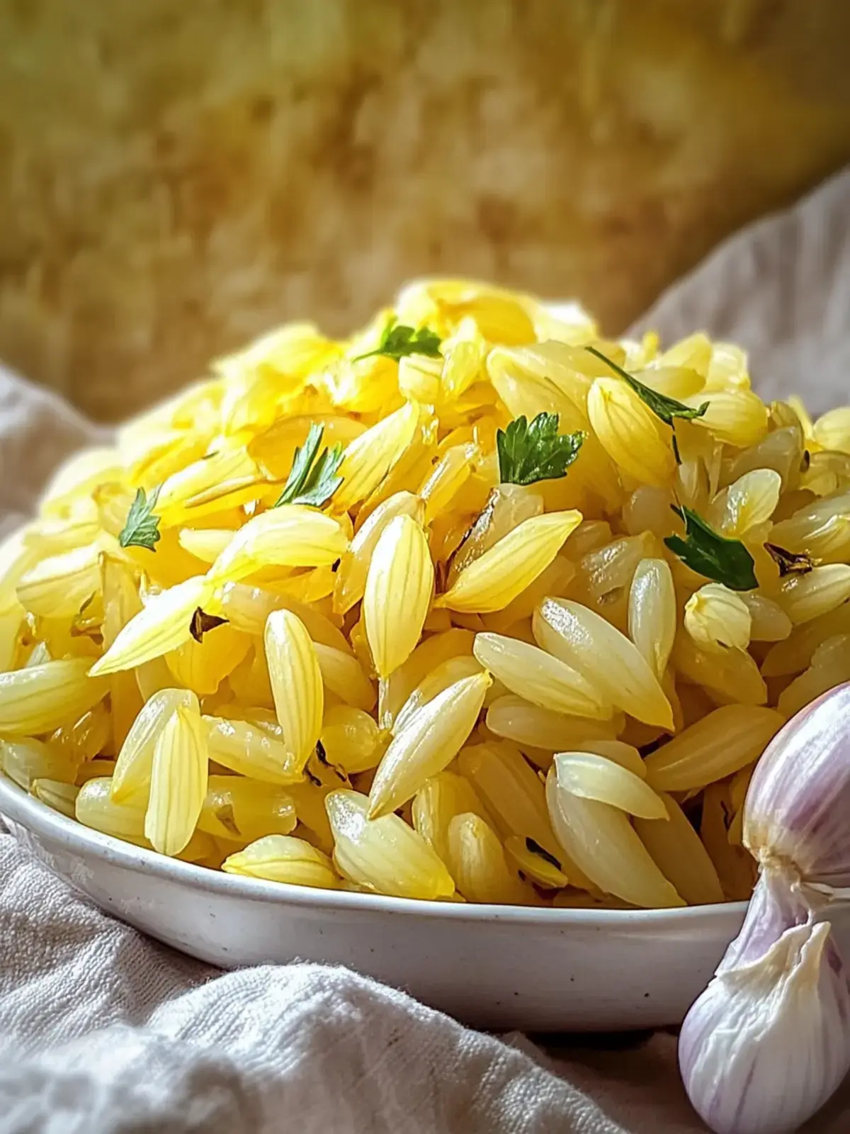 Knoblauch Kurkuma Reis