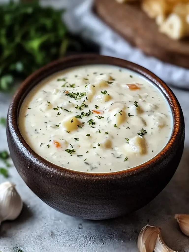 Knoblauch Parmesan Sauce in 5 Minuten