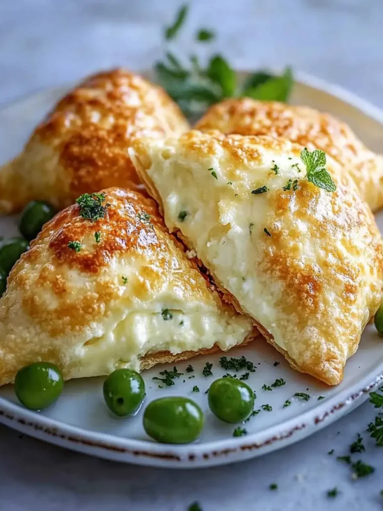 Knusprige Käsedreiecke Rezept