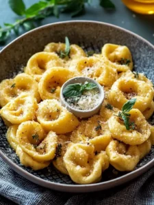 Knusprige Tortellini aus der Airfryer mit Hühnchen & Parmesan