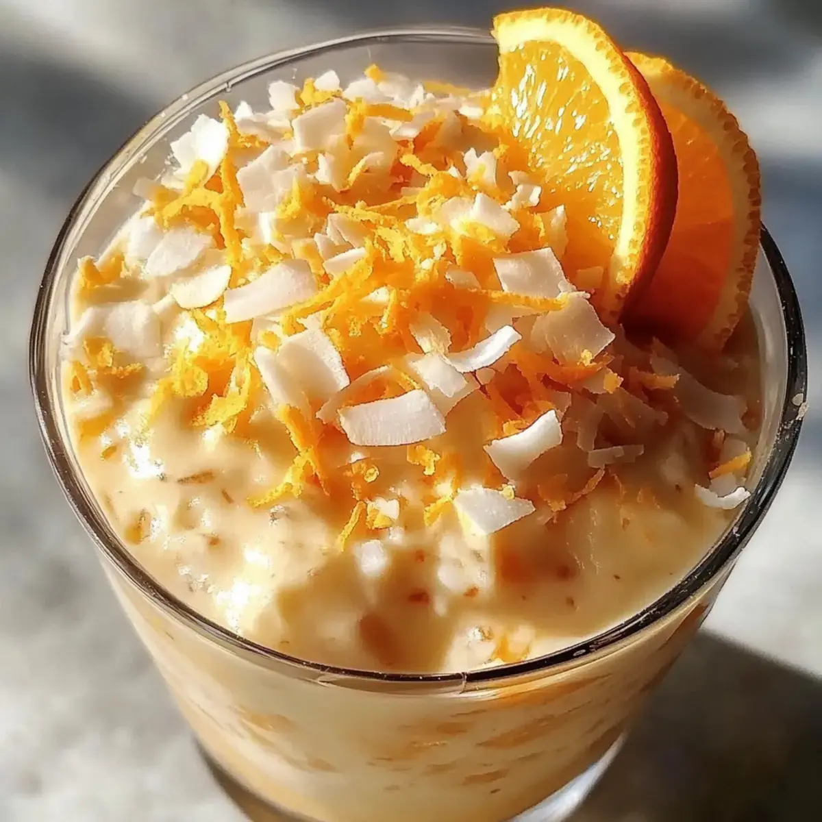 Kokosnuss-Orangen-Glow Rezept