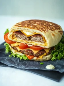 Low Carb Big Mac Brötchen: Das gesunde Fast Food für Zuhause