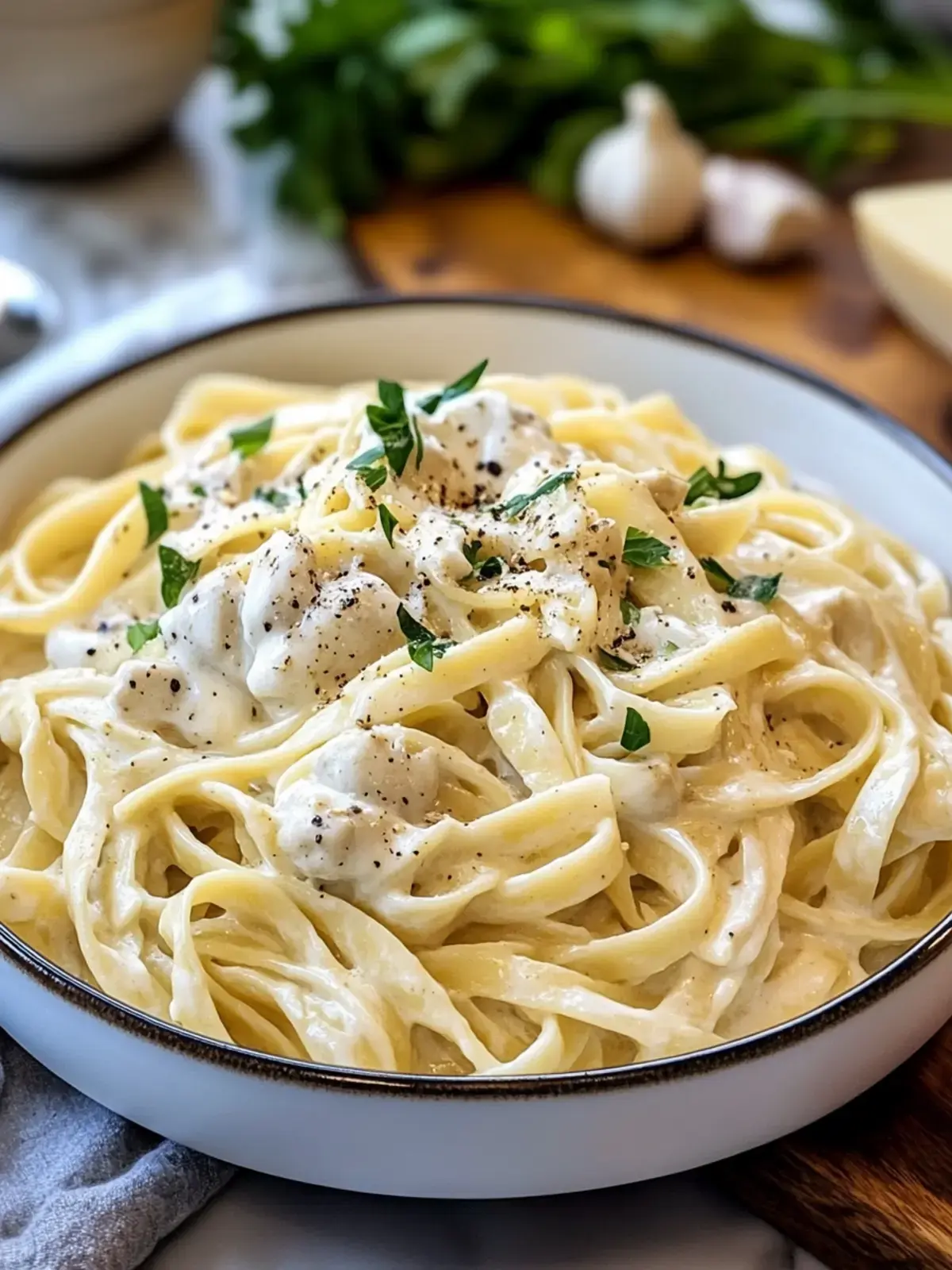 Low-Carb Fettuccine Alfredo