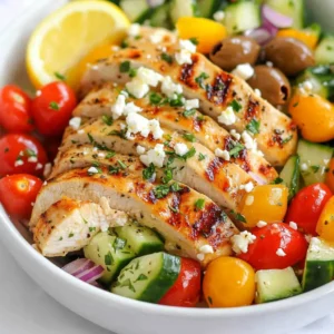 Low-Carb Mediterrane Hähnchenschüsseln Einfach und Lecker