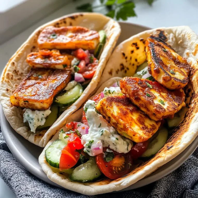 Mediterrane Halloumi Pitas