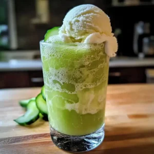 Melonencreme-Soda Float