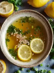Miso-Ingwer-Zitronen-Detox-Brühe für ein gespientes Wohlgefühl