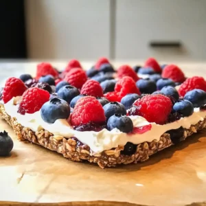 Erfrischende No-Bake Obstpizza