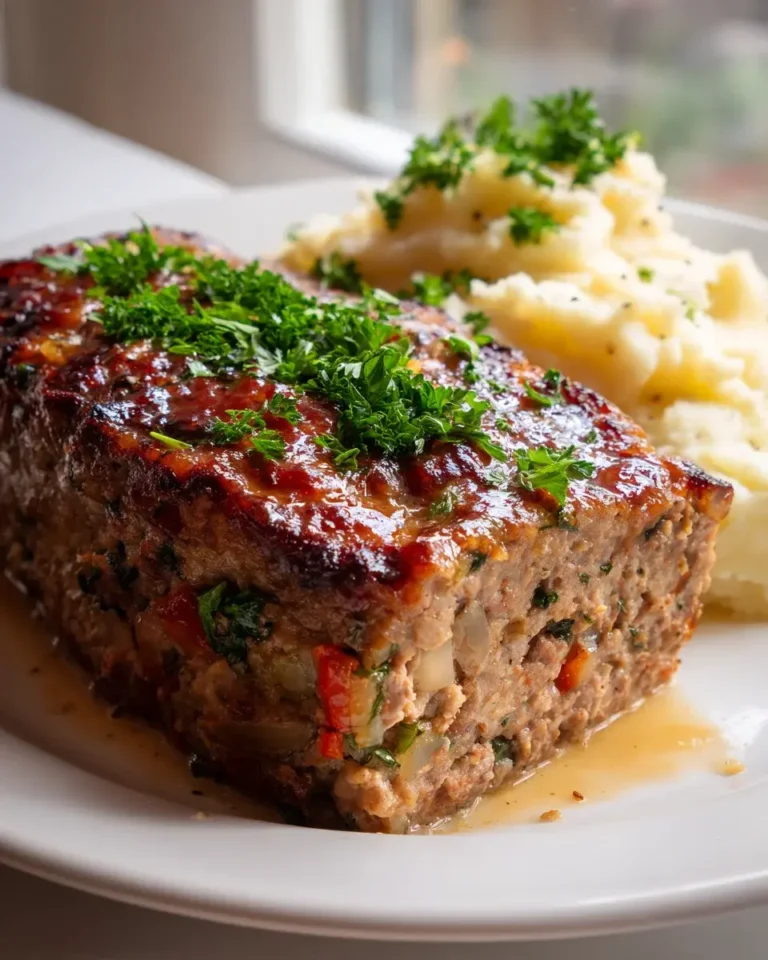 Ofen-Hackbraten mit Kräutern