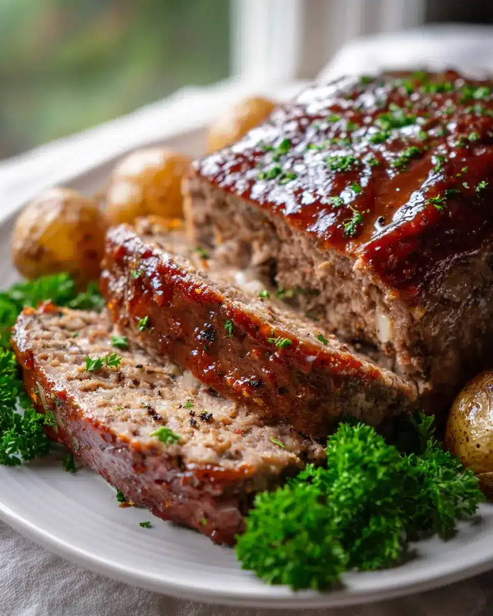 Omas herzhaft saftiger Hackbraten Genuss