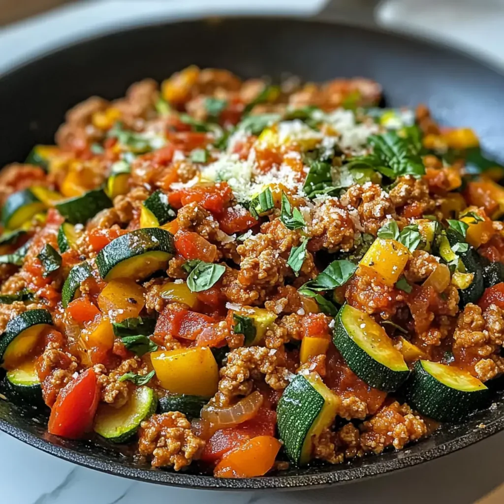 Puten-Zucchini-Pfanne Rezept