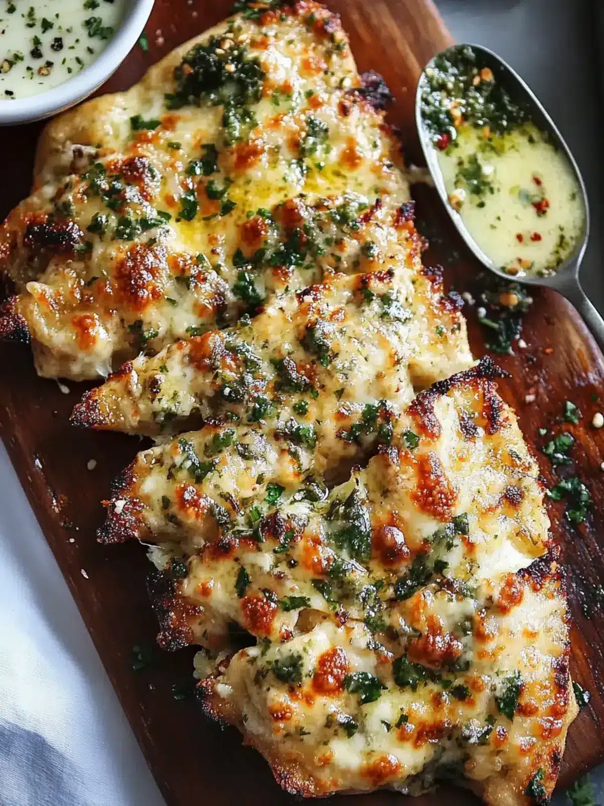 Ranch Knoblauch Parmesan Hähnchen