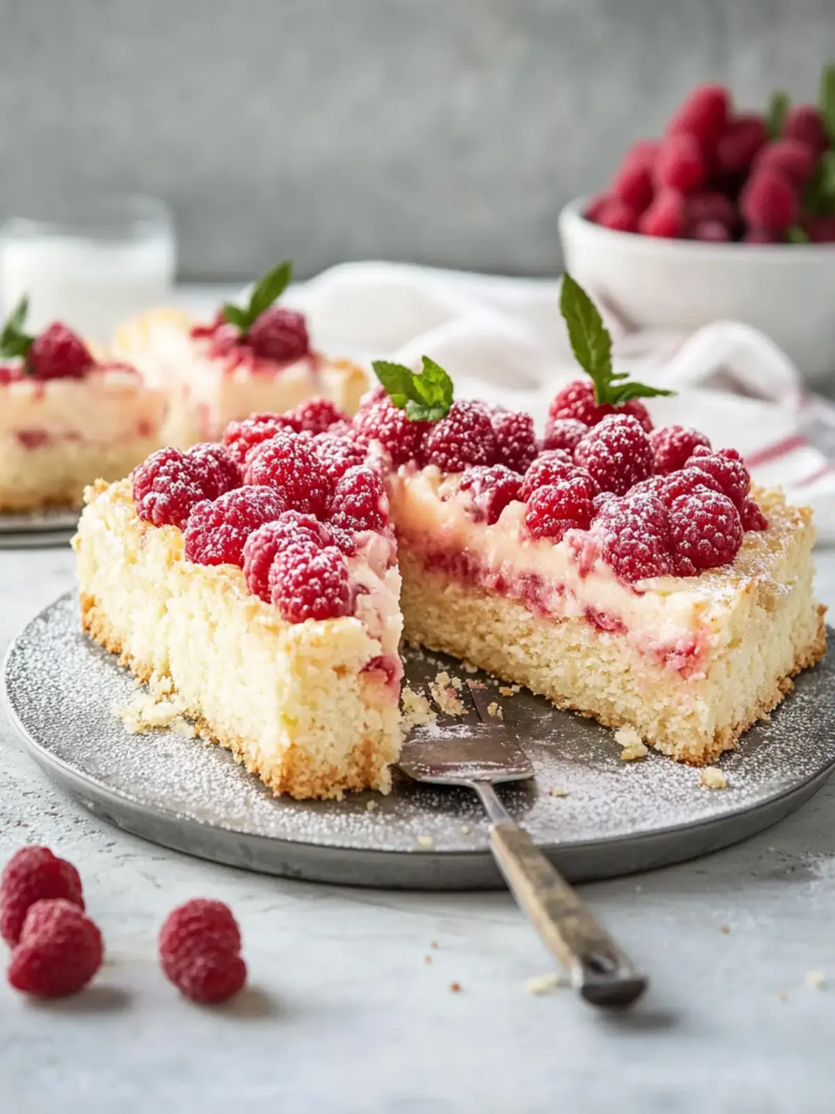 Rhabarberkuchen vom Blech