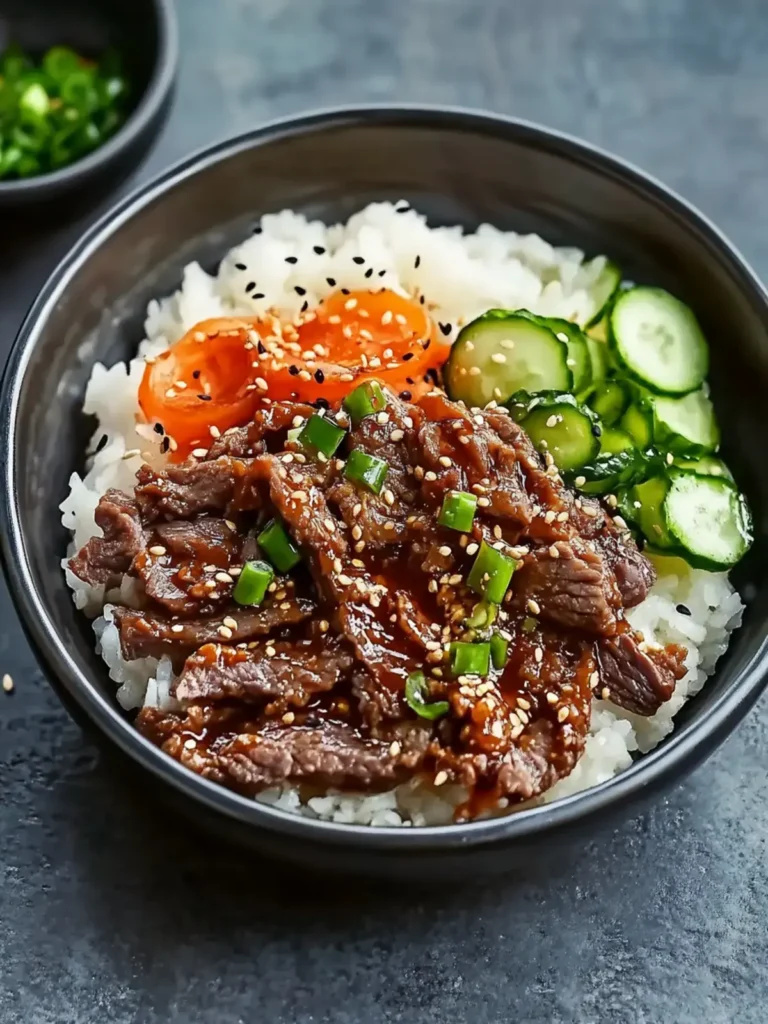 Rinderhackfleisch Bulgogi