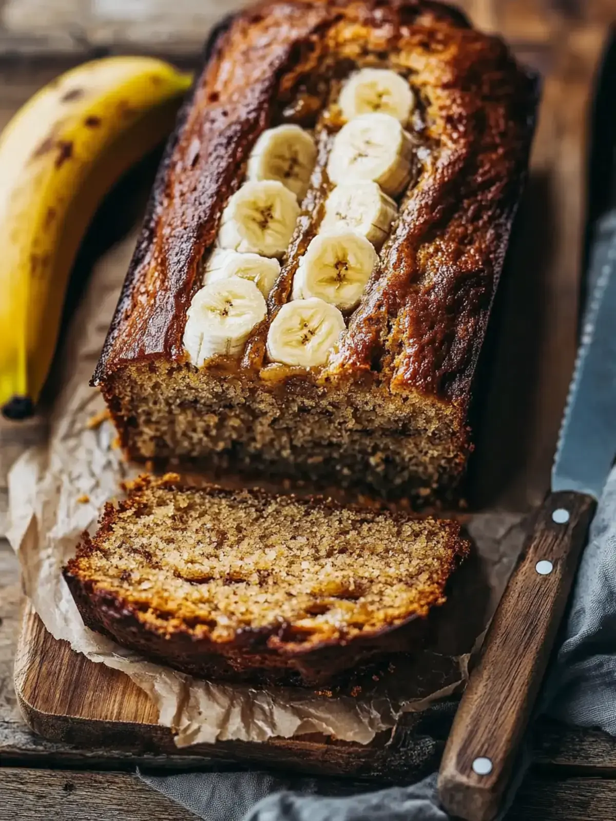 Saftiges Bananenbrot
