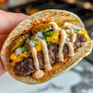 Smash Burger Tacos