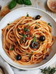 Spaghetti alla Puttanesca: Schnell, Einfach und Lecker!