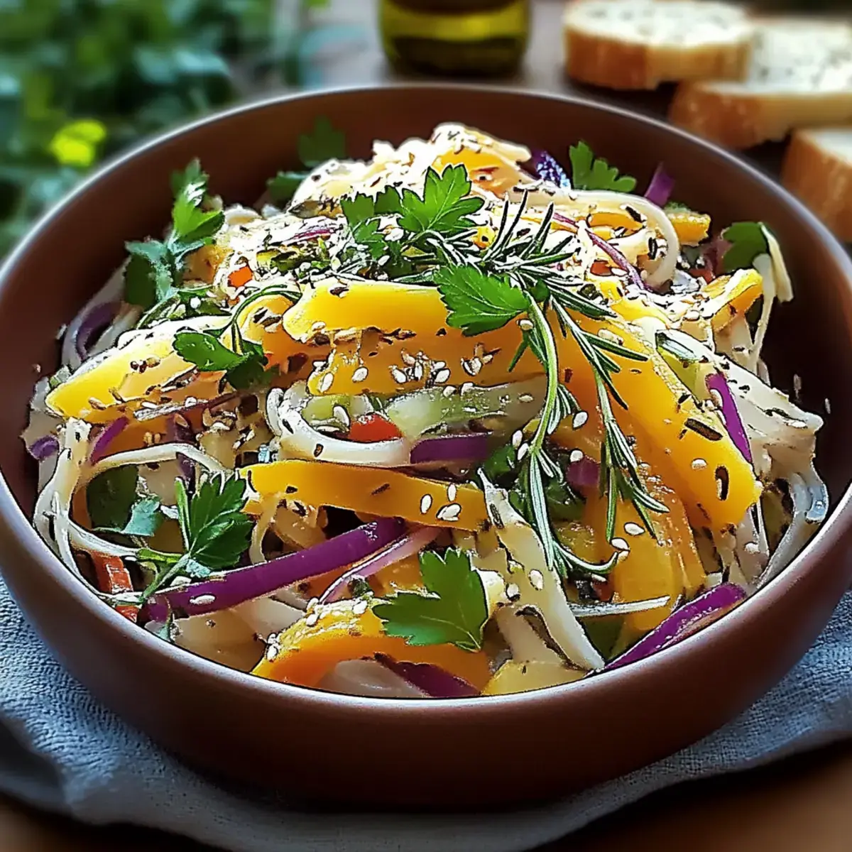 Spitzkohl Mango Salat Rezept
