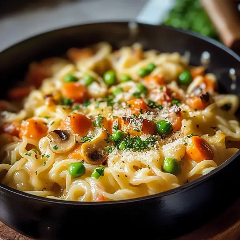 Spätzleauflauf mit Gemüse
