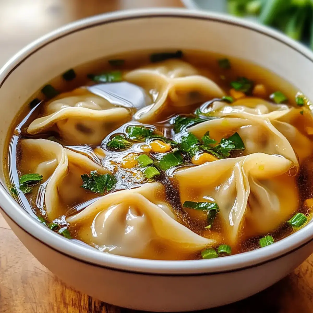 Teigtaschen Suppe