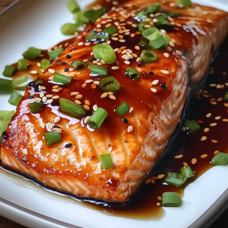 Teriyaki Lachs aus dem Ofen
