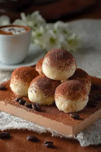 Tiramisu Kugeln einfach selber machen