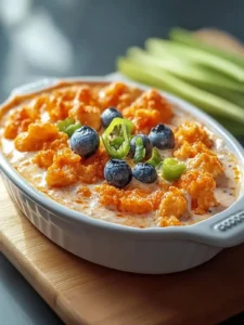 Würzig-Cremiger Buffalo-Hühnchen-Dip