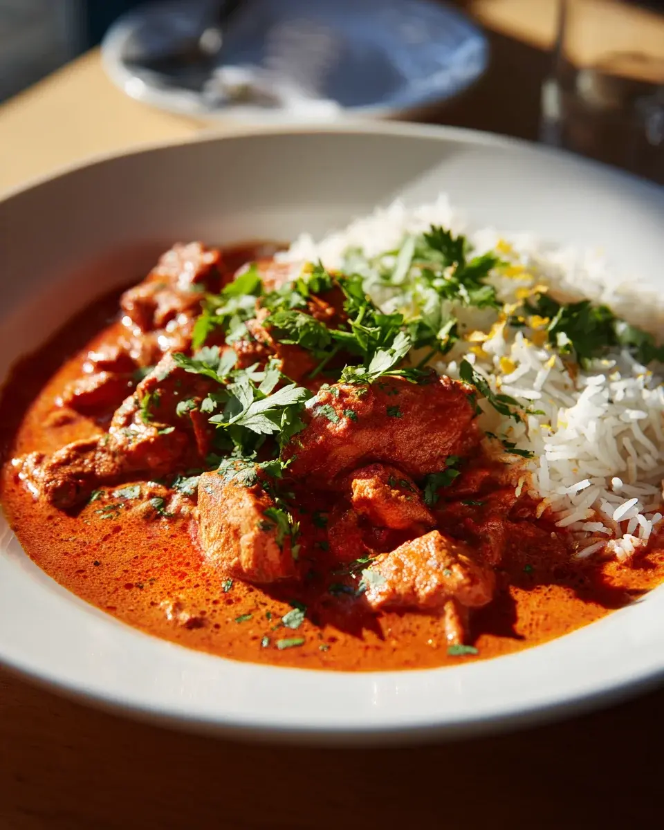 Würziges Butter Chicken Rezept