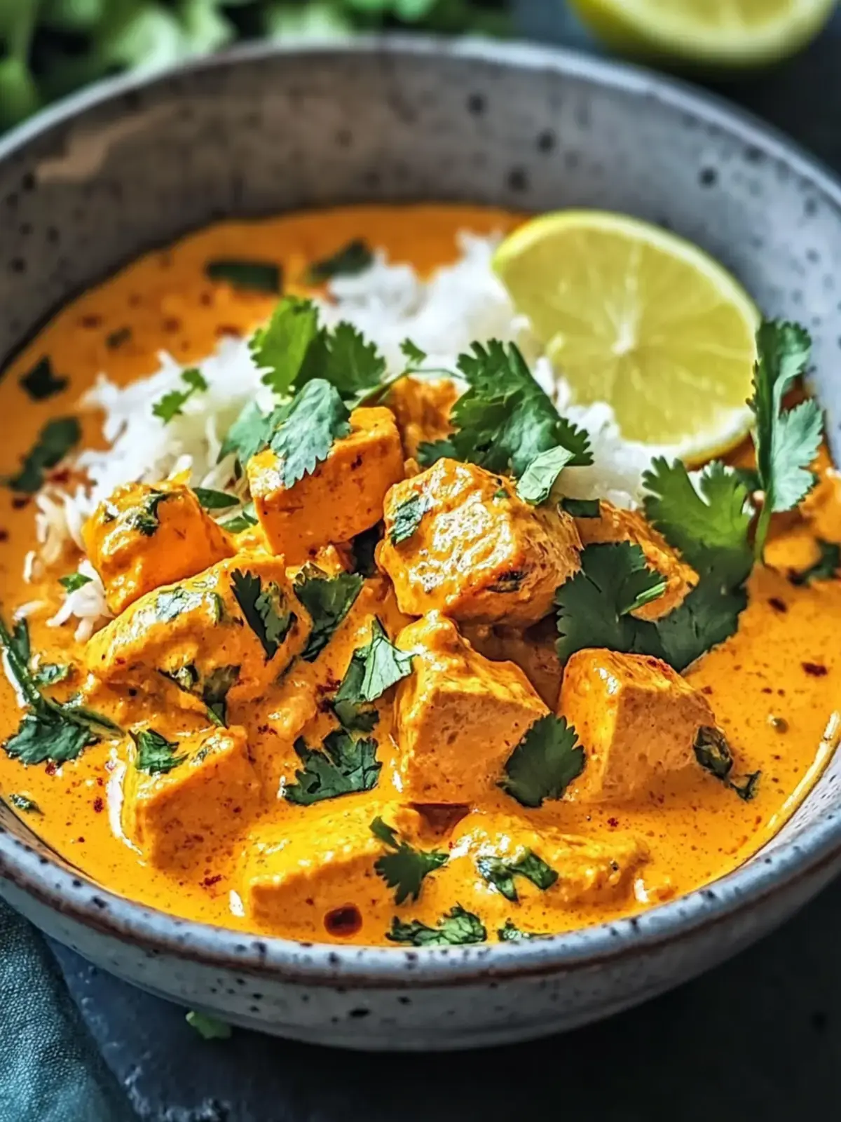 bestes Kürbis Hühnchen Curry