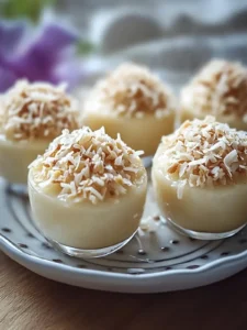 Das beste hawaiianische Kokospudding