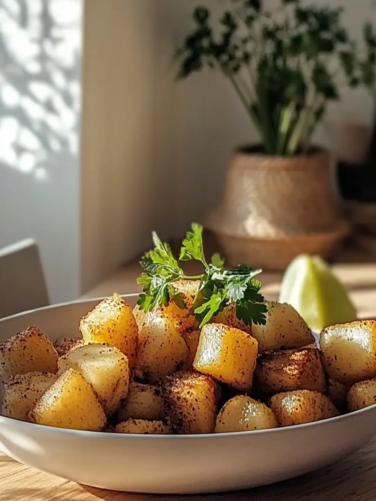 knusprige mexikanische Straßenkartoffeln zu Hause
